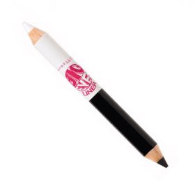 Creion de ochi cu doua capete Maybelline Big Eyes Liner, Nuanta 01 Black&White