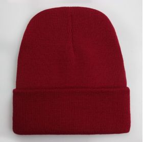 Căciulă elegantă unisex J3538 burgundy