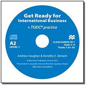 Get Ready For International Business 1 Class Audio CD [TOEIC] | Andrew Vaughan, Dorothy E. Zemach