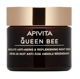 Apivita Crema de noapte anti-age & replenishing Queen Bee Absolute, 50ml