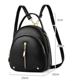 Geanta tip rucsac, Perdita GT2488, Negru