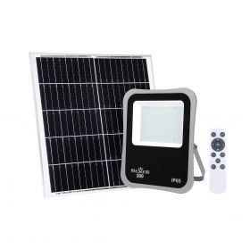 proiector solar rexer, panou solar 30w, 2600 lm, lumina naturala