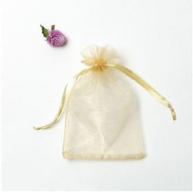 Saci Organza 100 buc aur L