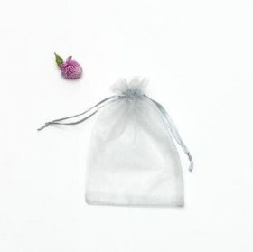 Saci Organza 100 buc gri XL