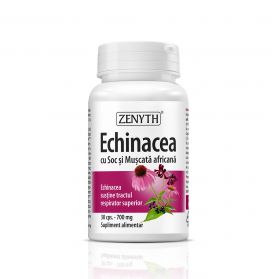 Echinacea cu soc si muscata africana, 30 capsule, Zenyth