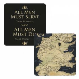 Suport pentru pahar - Game of Thrones (All men must serve) | Half Moon Bay