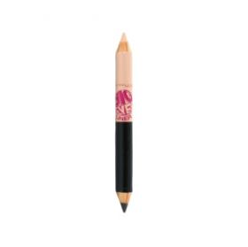 Creion de ochi cu doua capete Maybelline Big Eyes Liner, Nuanta 02 Black&Beige