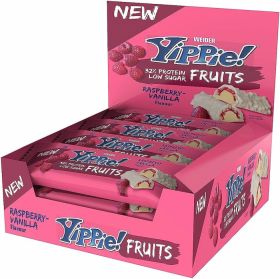 Weider Yippie Fruits 32% High Protein Bar 12 buc