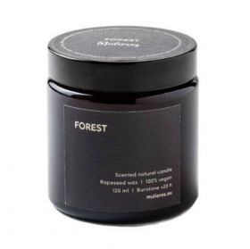 Lumanare naturala Nordic Forest, 120ml - Mulieres