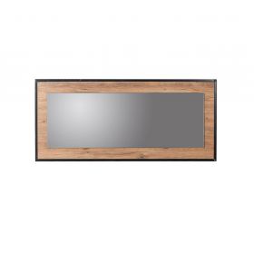 Oglinda decorativa Quantum Idea, Sapphire, 150x60 cm, natural/negru