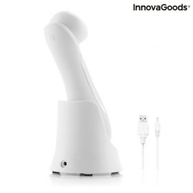 Aparat de masaj facial cu radiofrecventa, fototerapie si electrostimulare, Wace InnovaGoods, 17x5x5 cm