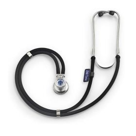 Stetoscop Little Doctor LD Special, 2 tuburi, lungime tub 56cm, Negru/Inox