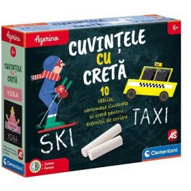 Joc educativ Agerino: Cuvintele cu creta