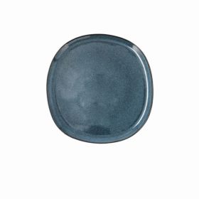 Set 6 farfurii, Bidasoa, Ikonic, 20.2 x 19.7 x 1.3 cm, ceramica, albastru