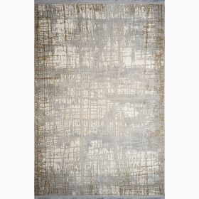 Covor de hol, Notta 1106 , 80x150 cm, 60% polipropilena/40% poliester, Gri / Bej / Crem