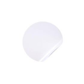 Set buline decorative, Duragon, autocolant pereti decor camera bebe, o folie 81 buline, 5 cm Diametru, Alb