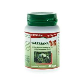 Valeriana Favisan, 40 capsule