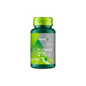 Sunatoare St. John&#039;s Wort Adams Supplements, 550 mg, 30 capsule