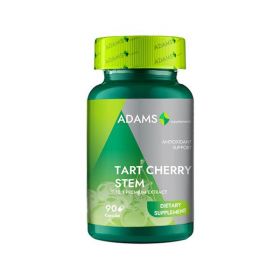 Extract de Cozi de Cirese Adams Supplements Tart Cherry Stem, 90 capsule