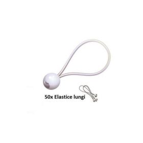 Set 50 intinzatoare elastice lungi - Corturi24