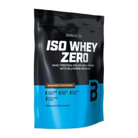 Pudra Proteica cu Aroma de Alune - BiotechUSA Iso Whey Zero Lactose Free Hazelnut Flavoured, 500 g