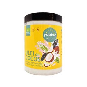 Ulei de Cocos Presat la Rece 100% Natural Youbio, 1000 ml