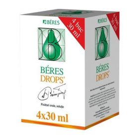 Picaturi Orale cu Minerale si Oligoelemente Beres Drops, 4x30 ml