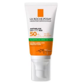 Gel-crema cu protectie solara SPF 50+ pentru fata Anthelios UVmune 400 Oil Control, La Roche-Posay, 50 ml