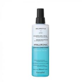 Balsam leave-in cu efect de netezire cu acid hialuronic pentru par incretit si rebel leave-in spray, Farmavita Hyaluronic HD Life Style, 240 ml