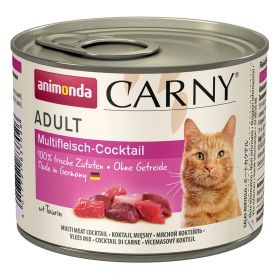 24x200g Adult Animonda Carny Hrană umedă pisici - Cocktail multi carne