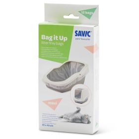Savic Bag it Up pungi pentru litiera pisicilor - Maxi: 3 x 12 bucăți