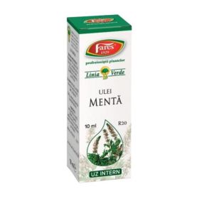 Ulei Esential de Menta pentru Uz Intern R20, Fares, 10 ml