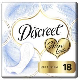 Absorbante Zilnice - Discreet Skin Love Multiform, 18 buc