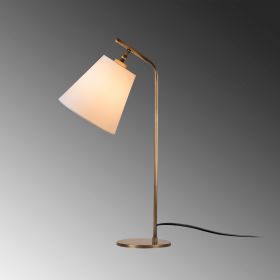Lampa de masa, Alby, 527ABY2192, Metal, Alb / Vintage
