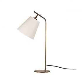 Lampa de masa, Alby, 527ABY2192, Metal, Alb / Vintage