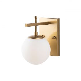 Aplica de perete, Fulgor, 942FLG2213, Metal, Auriu
