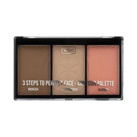 Paleta pentru conturarea feței Wibo 3 steps NEW, 10 g