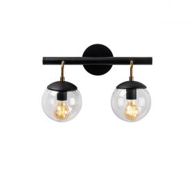 Aplica de perete, Tatum, 584TTM1948, Metal, Negru