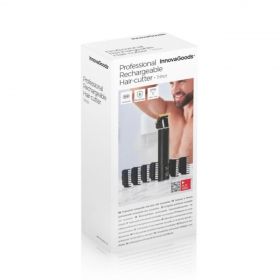Aparat de tuns profesional reincarcabil cu accesorii Triher InnovaGoods, USB-C, 16 x 4 x 3 cm, negru