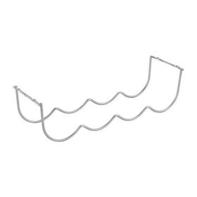 Suport suspendat pentru 4 sticle My Bottle, finisaj gri, 41x13x11 cm