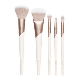 Set 5 Pensule pentru Machiaj - EcoTools Luxe Natural Elegance Kit, 1 buc