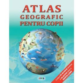 Atlas geografic pentru copii, editura Prut