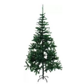 Brad artificial verde pentru Craciun, 180 cm, suport metalic