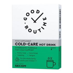 Cold-Care Hot Drink Good Rouytine, Secom, 8 plicuri