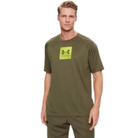 Tricou barbati Under Armour Tech Print Fill Short Sleeve 1380785 1380785-390, XS, Verde