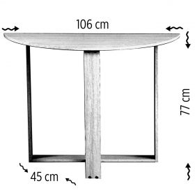 Birou, Comforty, Middle, 106x77x45 cm, Stejar