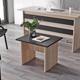 Set mobilier de birou, Locelso, VO8, Stejar / Negru