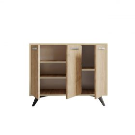 Dulap multifunctional, Mod Design, Piffa, 100x82x35 cm, Stejar