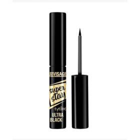 Eyeliner - Super Stay / Ultra Negru, Waterproof - Luxvisage, 9ml