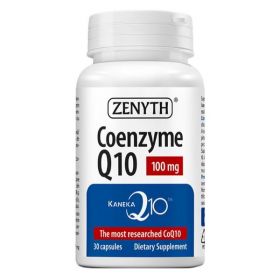 Coenzima Q10 100 mg - Zenyth Pharmaceuticals Coenzyme Q10 Kaneka, 30 capsule